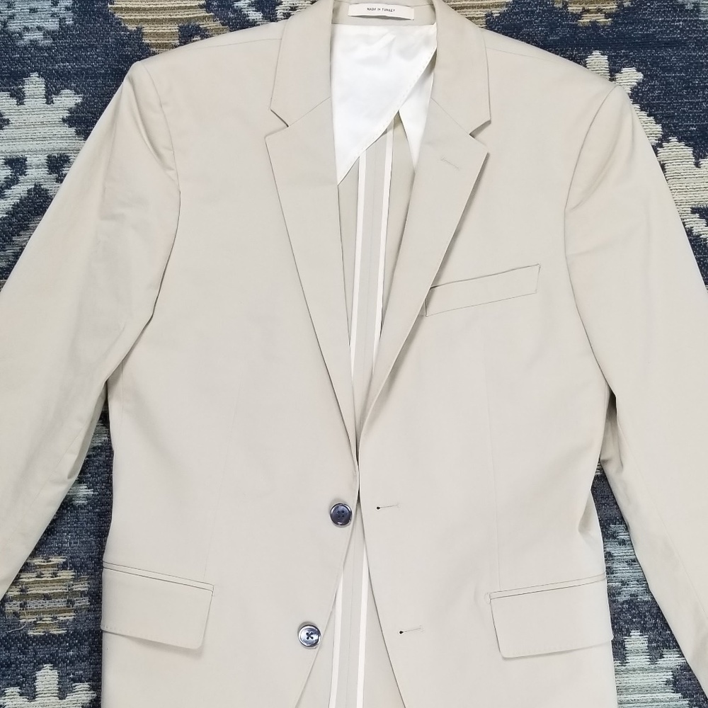 Men’s Club Monaco Beige Blazer Size S